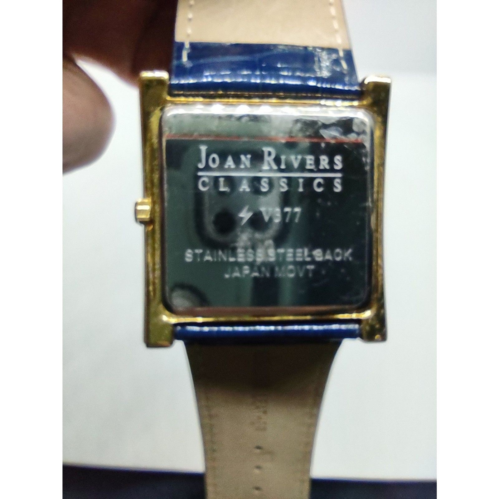 Joan Rivers Classics Ladies Purple Face Watch