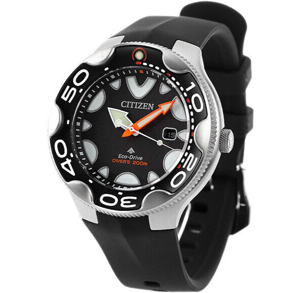 CITIZEN PROMASTER MARINE BN0230-04E Eco-Drive Diver’s Watch 200m Orca Black