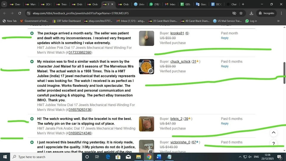 Vintage HMT Pilot Mechanical Wrist Watch – Cream Textured Dial