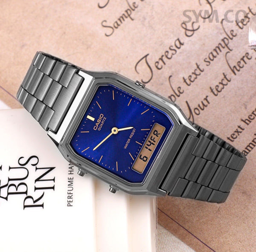 [ SAME-DAY * ] CASIO Watch Retro Vintage Series Digital ( AQ-230GG-2A )