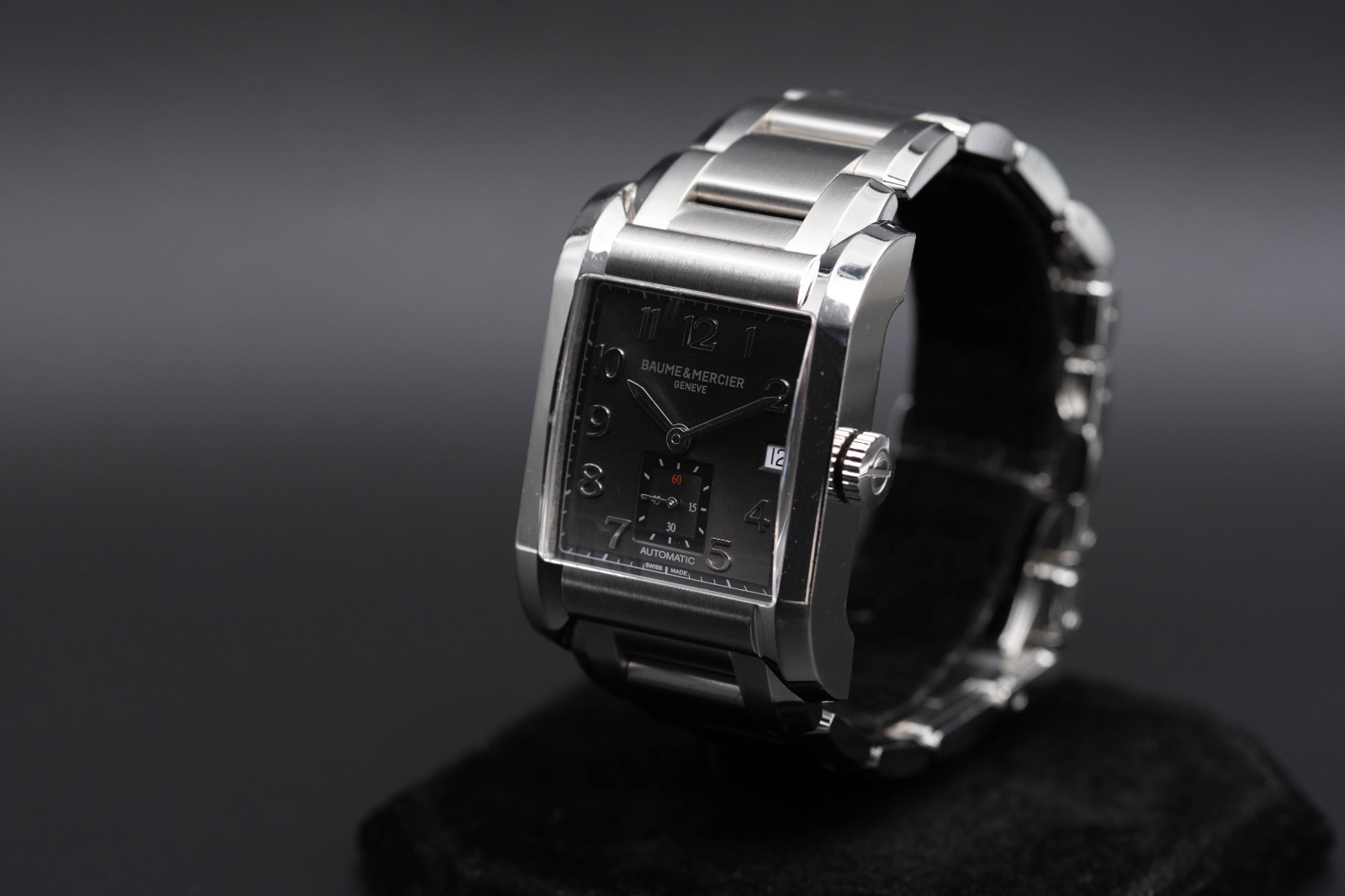 Baume & Mercier Hampton Gray Men’s Watch – 65697