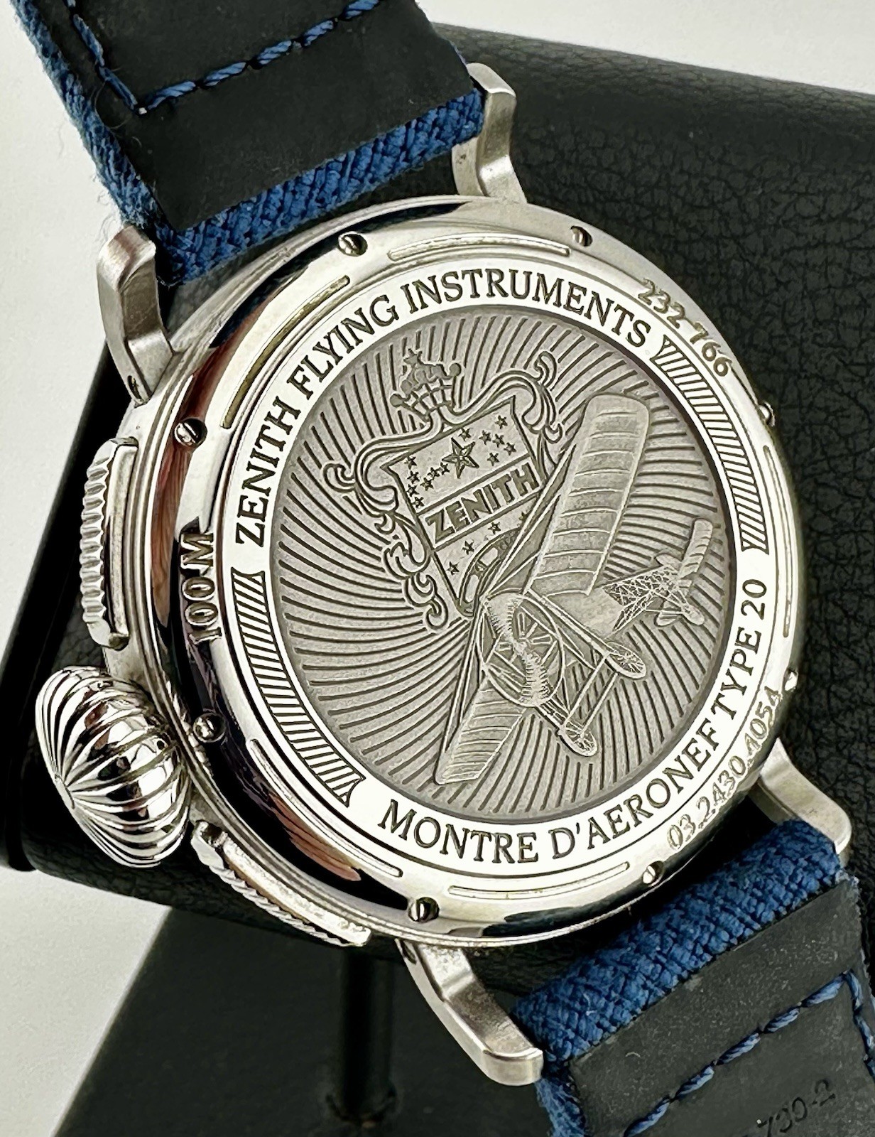 ZENITH Pilot Montre d’Aeronef Type 20 Annual Calendar 03.2430.4054 48mm COMPLETE