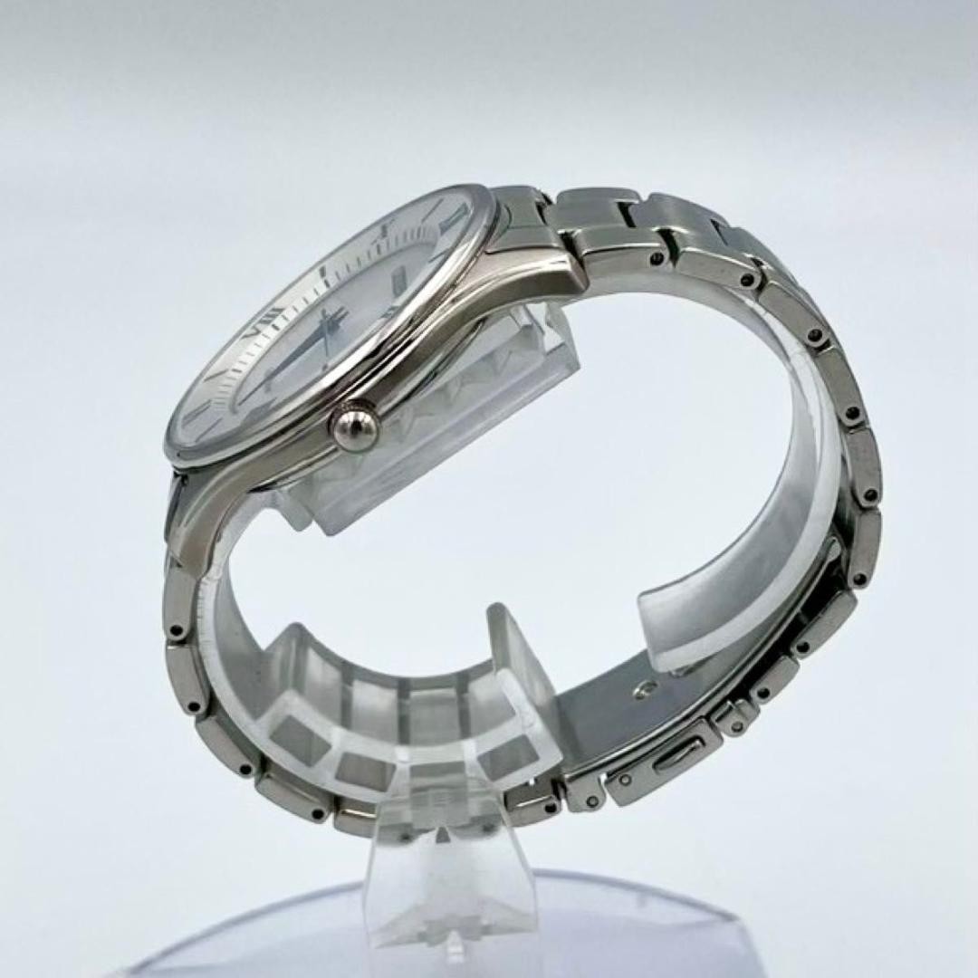 236 CITIZEN Eco-Drive Solar Watch, Round, Men’s, 3 Hands 【USED】