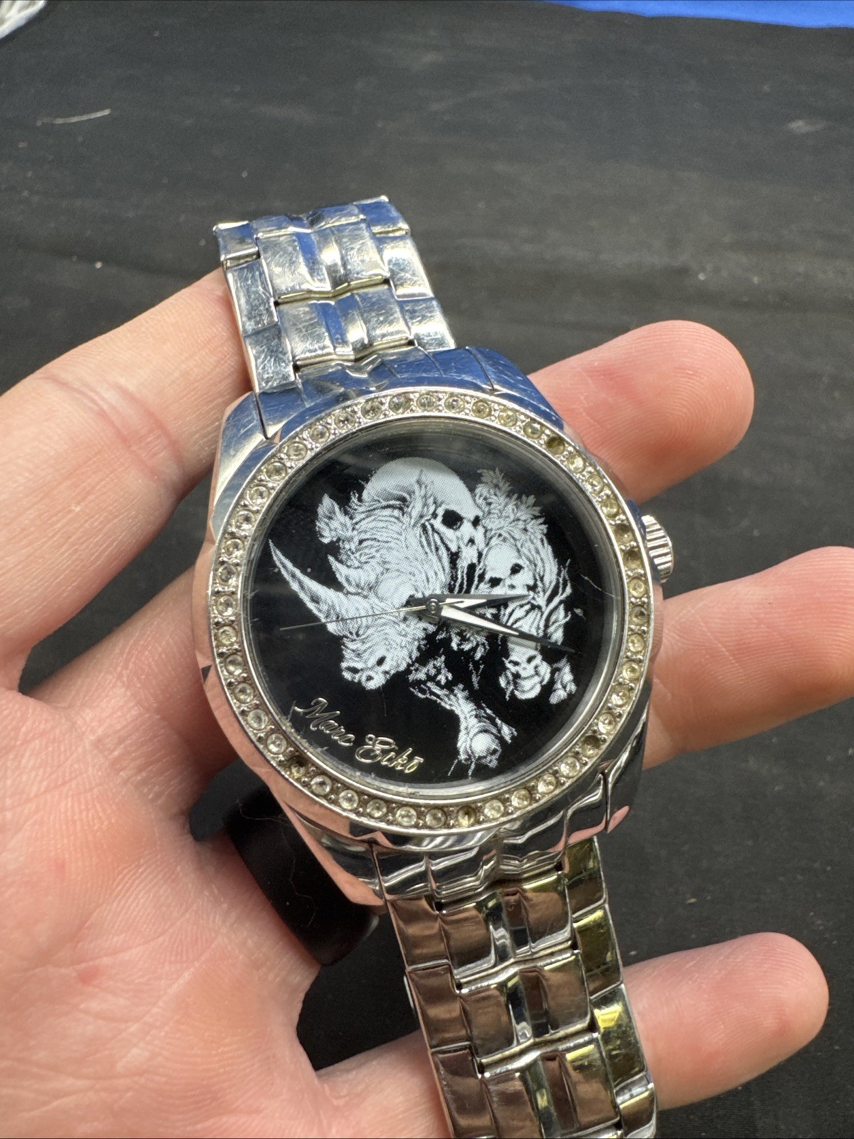 MARC ECKO E10562G1 “THE SURPREME” DESIGNER WATCH – New Battery