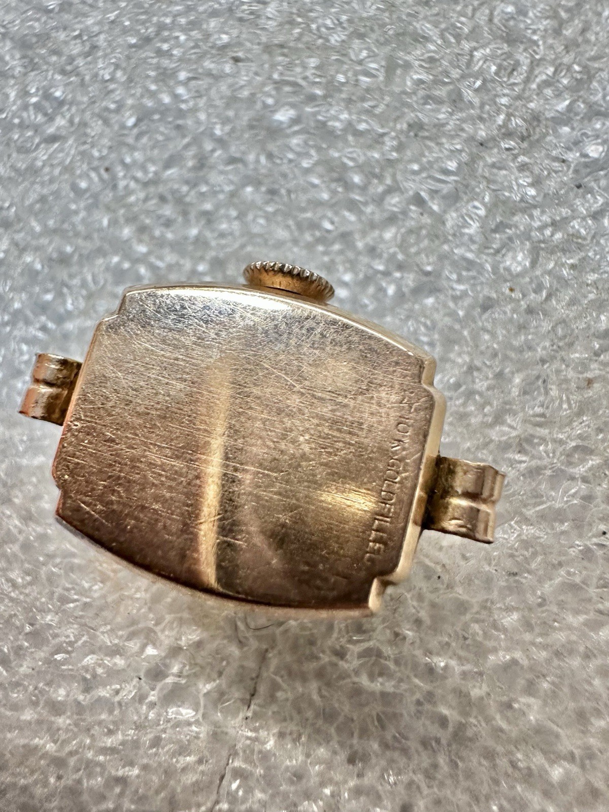 Working Ladies 10k Rose Gold Filled Mechanical Watch