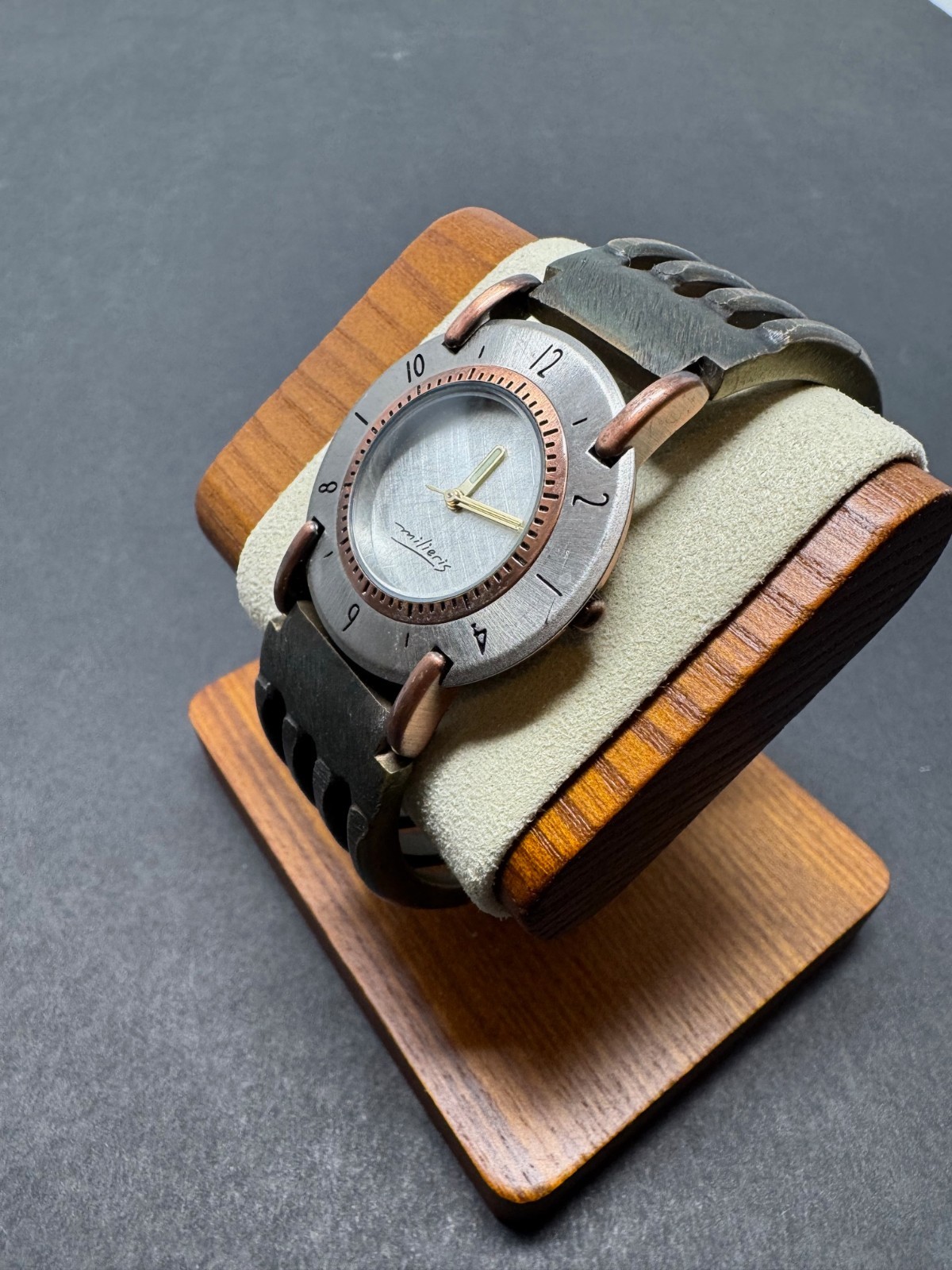 Limited Edition Custom Designer Watch by Eduardo Milieris, Works Great!
