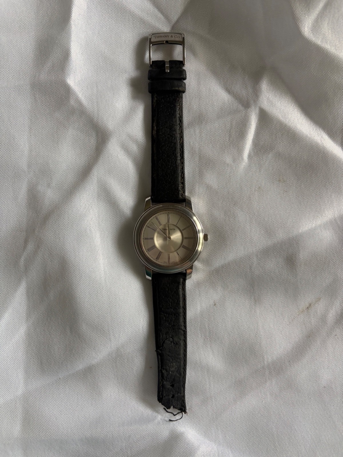 Tiffany & Co Mark Atlas Resonator Silver sub Dial 27mm Womens Wristwatch