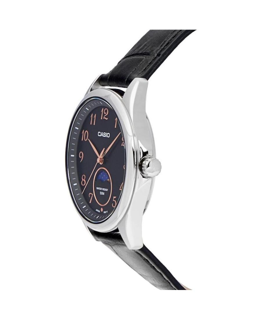 CASIO Men Analog Quartz Casual Watch Classic Dress Black Dial Waterproof Round S