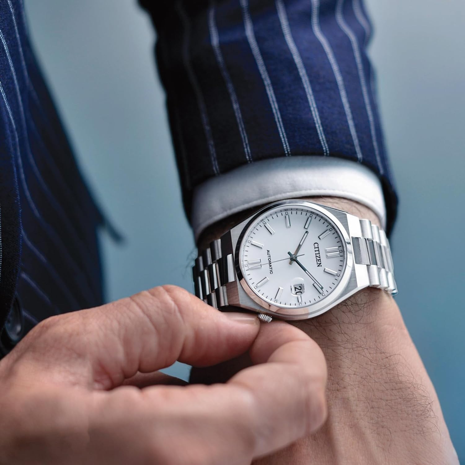 Citizen NJ0150-81A Tsuyosa Automatic White Dial Stainless Steel Men’s Watch