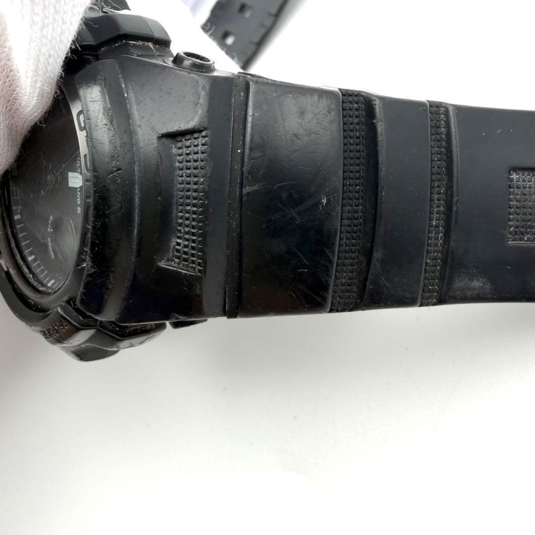 Casio G-Shock AWG-M100SBB Digital Analog Watch Solar Black Not Working Used