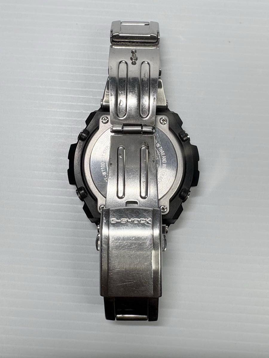 Boxed CASIO G SHOCK G STEEL GST W110D 1AJF Big Size Radio Solar Multi Band 6