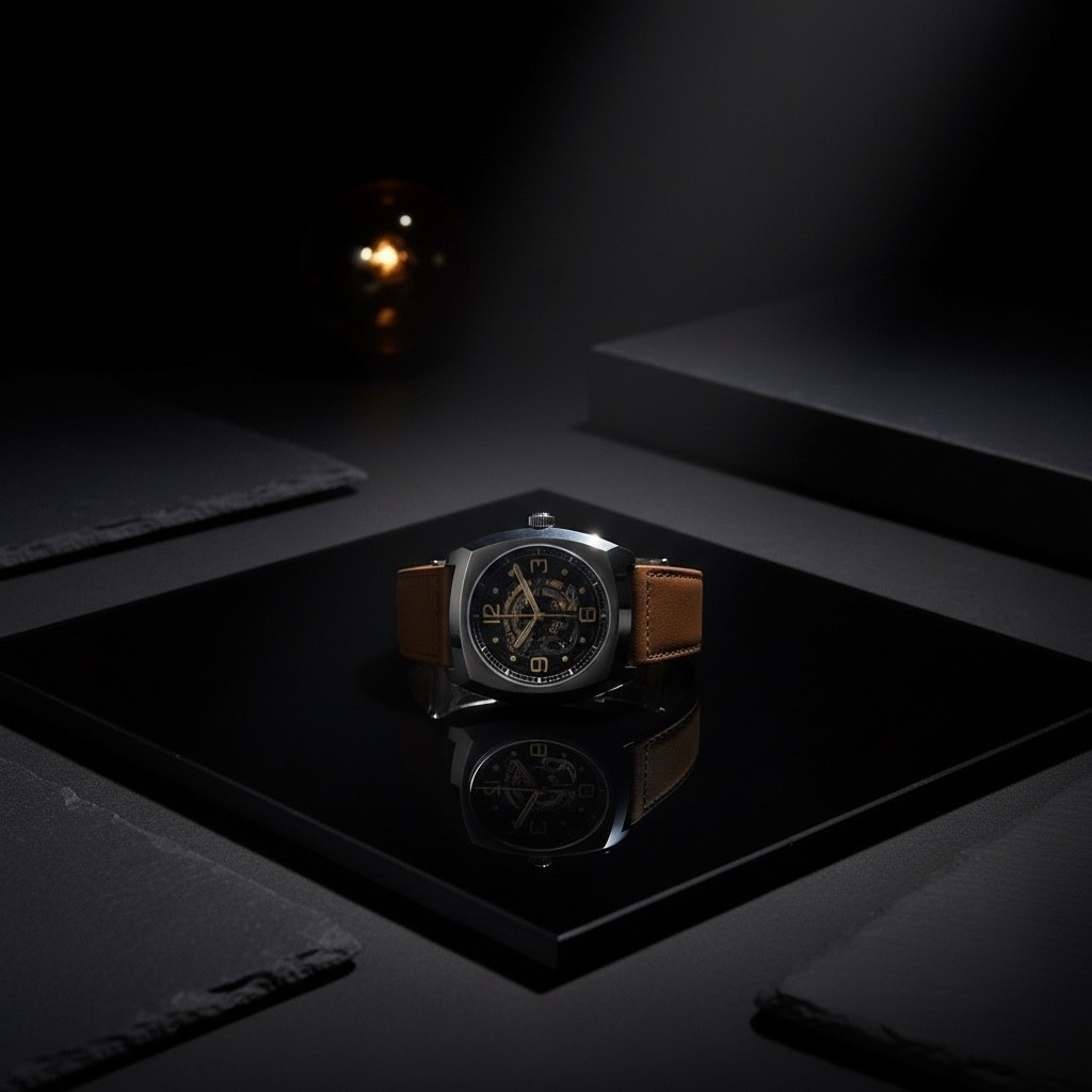 Seagull Automatic Skeleton Watch Tonneau Luminous Mechanical Watch 849.27.6094K