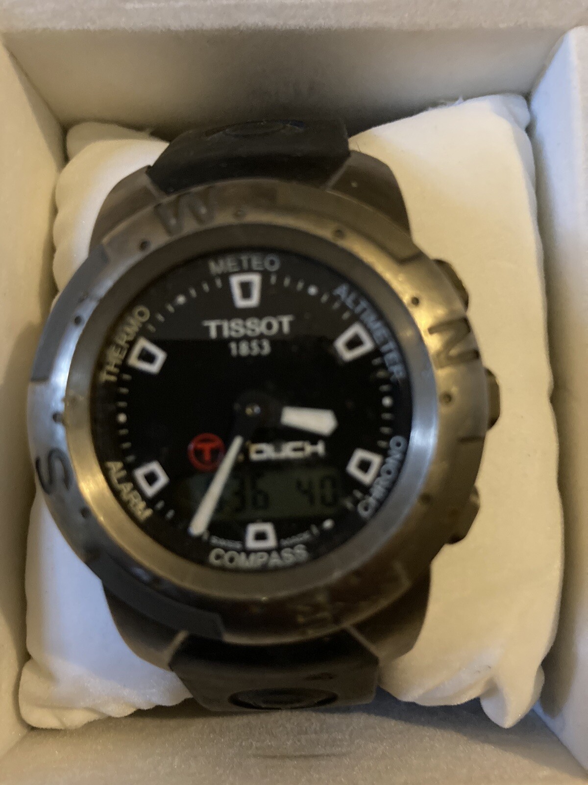Tissot 1853 TITANIUM Smart Watch T-Touch, Swiss Made Series Z 252/352