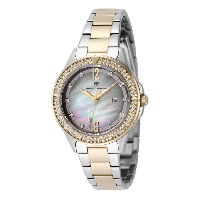 TechnoMarine Women’s Luna Tides 33mm Quartz Watch TM-826011