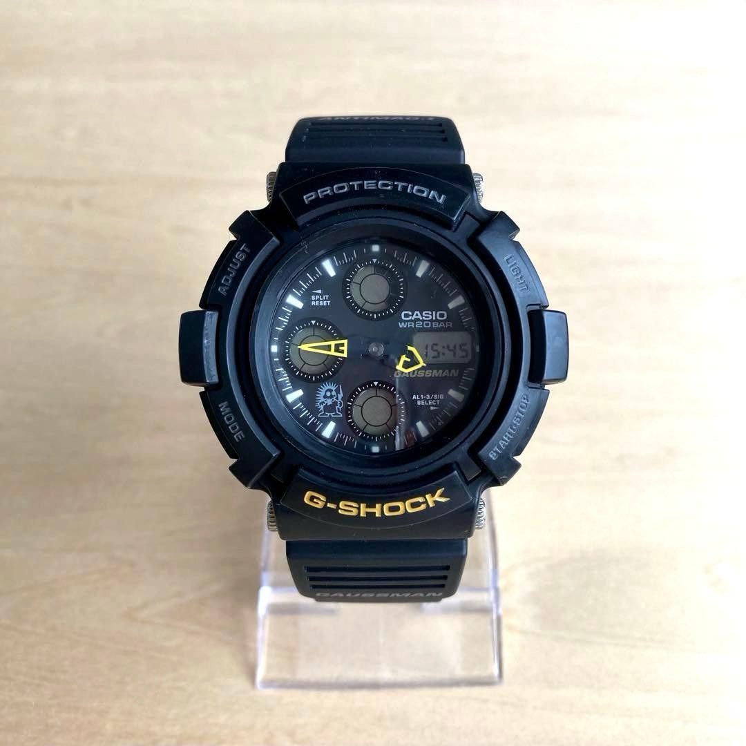 CASIO G SHOCK AW 571 Analog Digital Wristwatch Vintage Rare