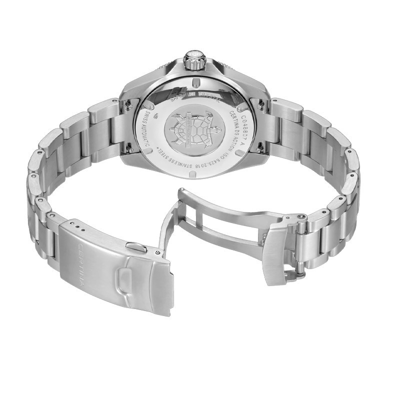 Certina DS Action Diver 38mm Powermatic 80 Black Dial Men’s Watch C0488071105100