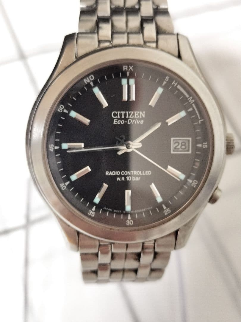 Men’s Watch CITIZEN ECO-DRIVE Solar H415 Radio Controlled From Japan