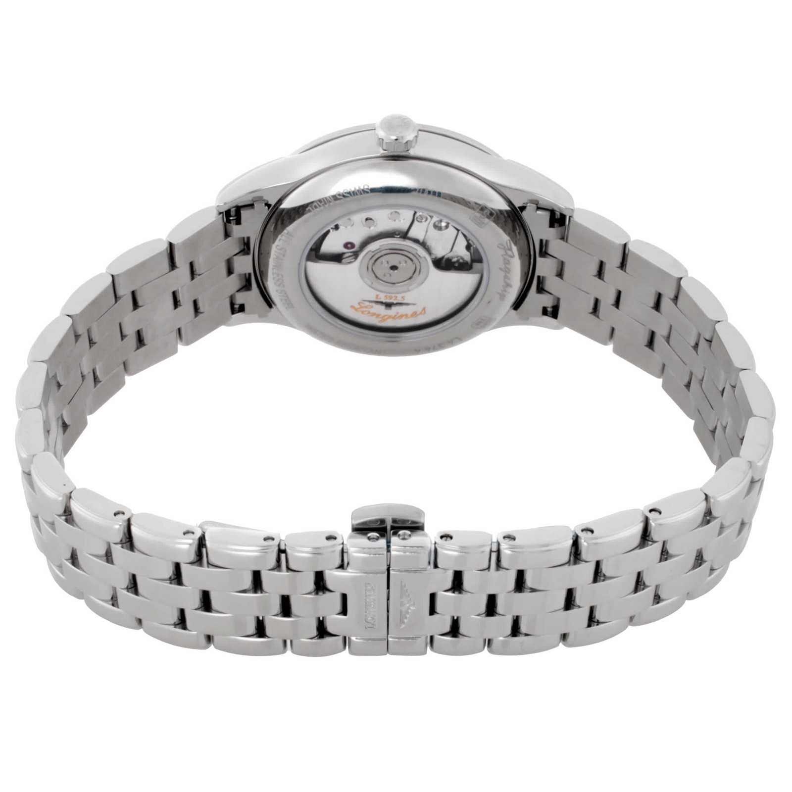 Longines Flagship Classic Automatic Green Dial Ladies Watch L4.374.4.02.6