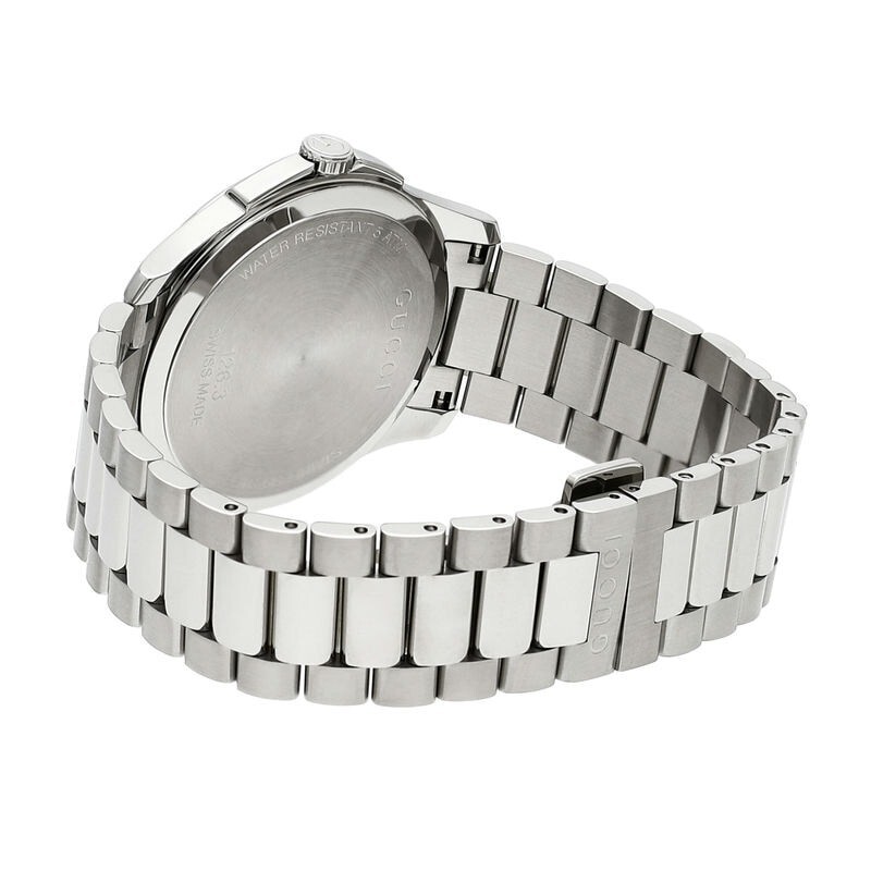 Gucci Men’s G-Timeless Blue Dial Stainless Steel Watch – YA126371 ($1150 MSRP)