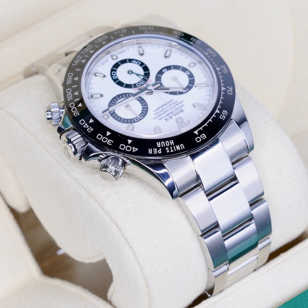Rolex Daytona 116500LN PANDA White Dial Black Sub Dials Stainless Steel 40mm