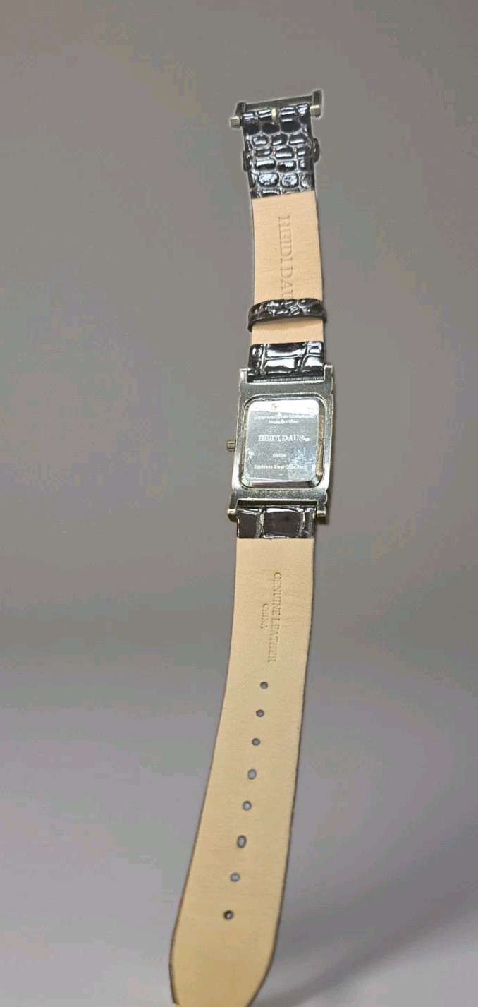 Heidi Daus Quartz Watch 6.5-8.5 In Length in Working Order