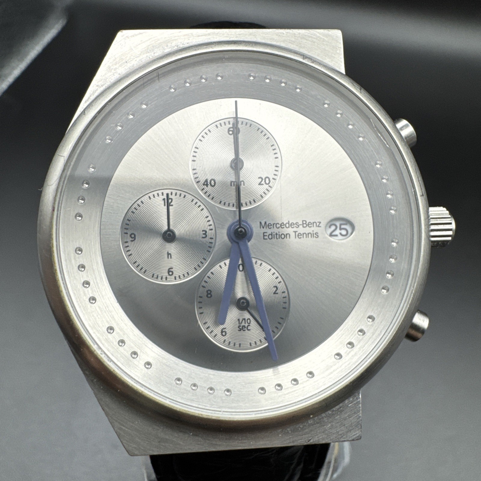 Mercedes-Benz Limited Edition Tennis Watch – Stainless Quartz Chrono Germany