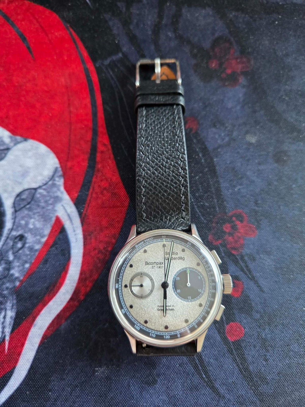 Studio Underd0g Goofy Panda Chronograph Watch Full Box Papers Brand New
