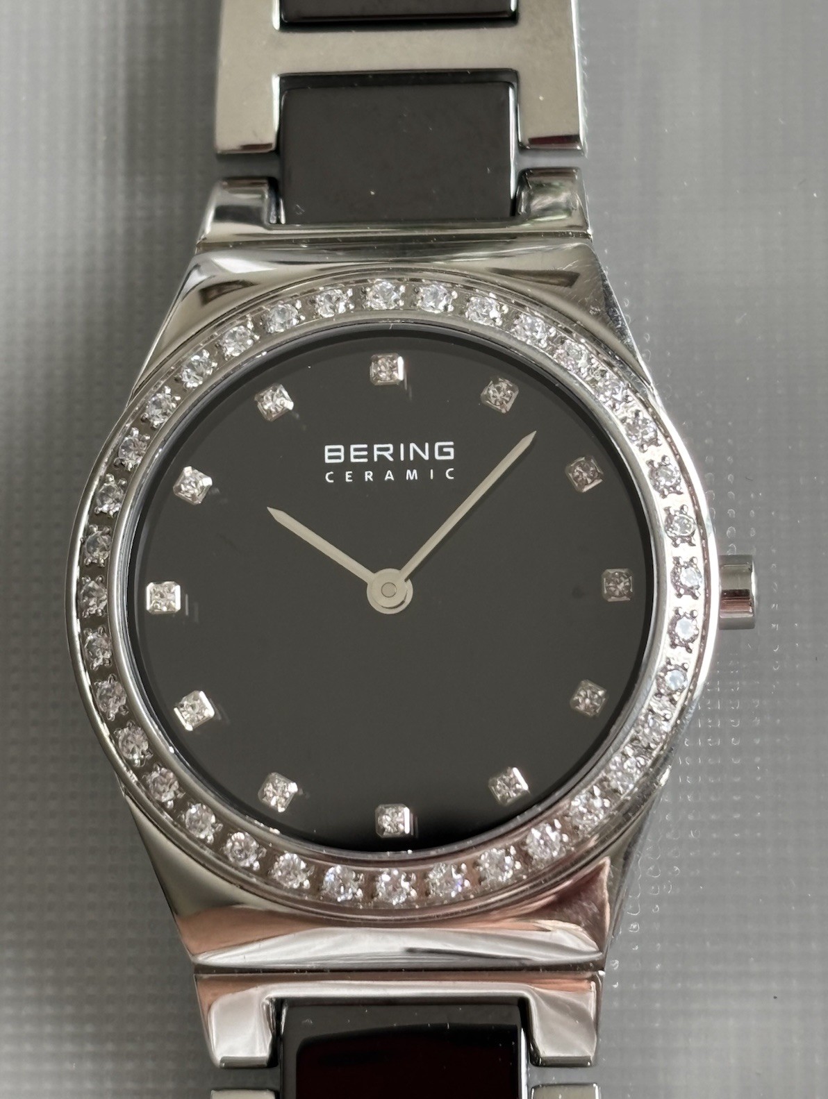 Women’s Slim Ceramic Watch- BERING-Scratch Resistant Crystal-High Tech Ceramic