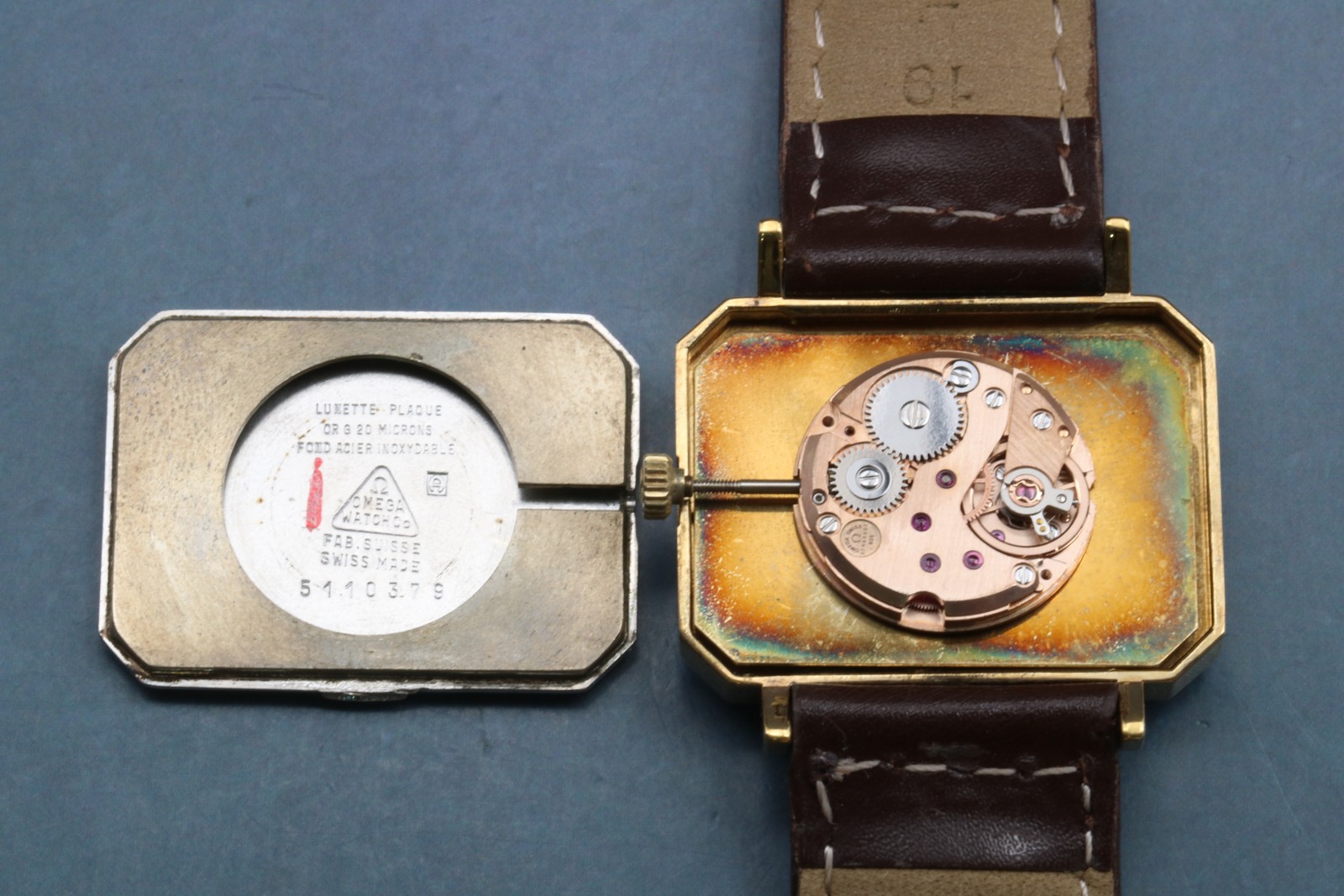 Vintage 1973 [N MINT] OMEGA De Ville 511.0379 Cal.625 Gold 32mm MT Unisex Watch