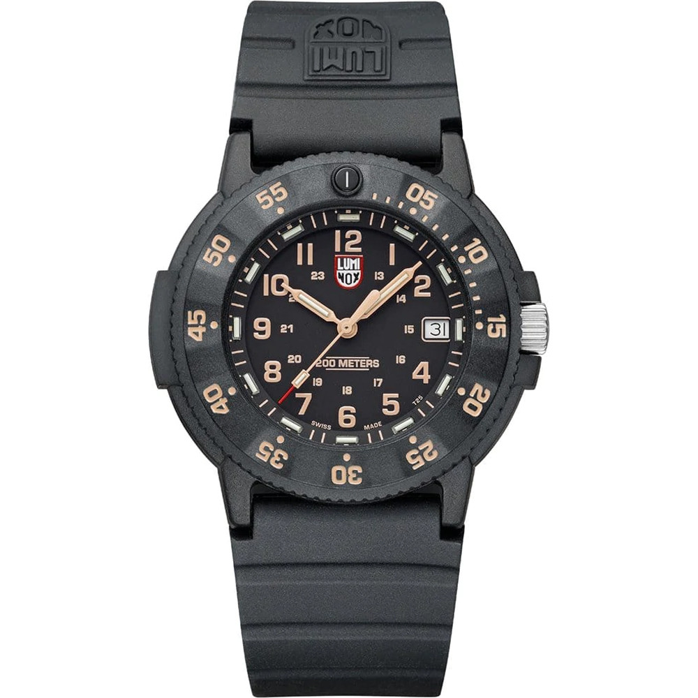 Luminox XS.3001.EVO.OR.S Navy Seal Black Dial Date Display Military Men’s Watch