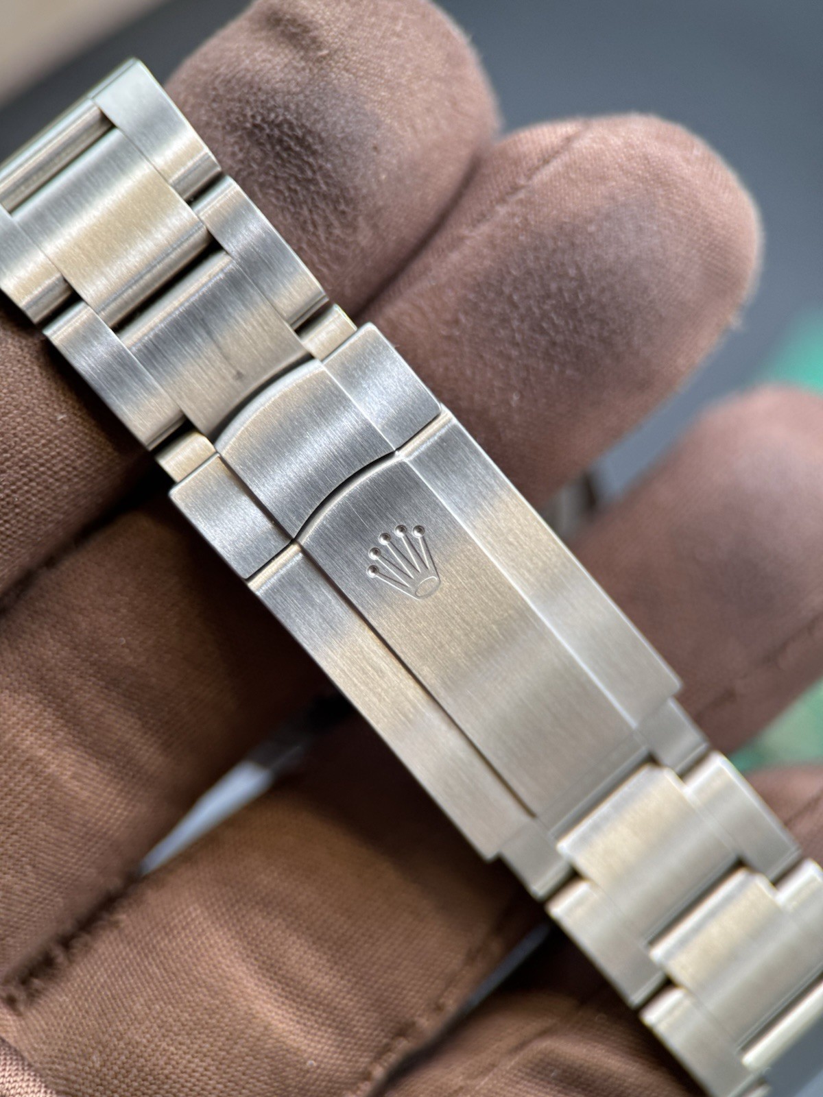 Rolex Air-King 116900 Silver Oyster Bracelet with Silver Bezel 2020 NFC Card