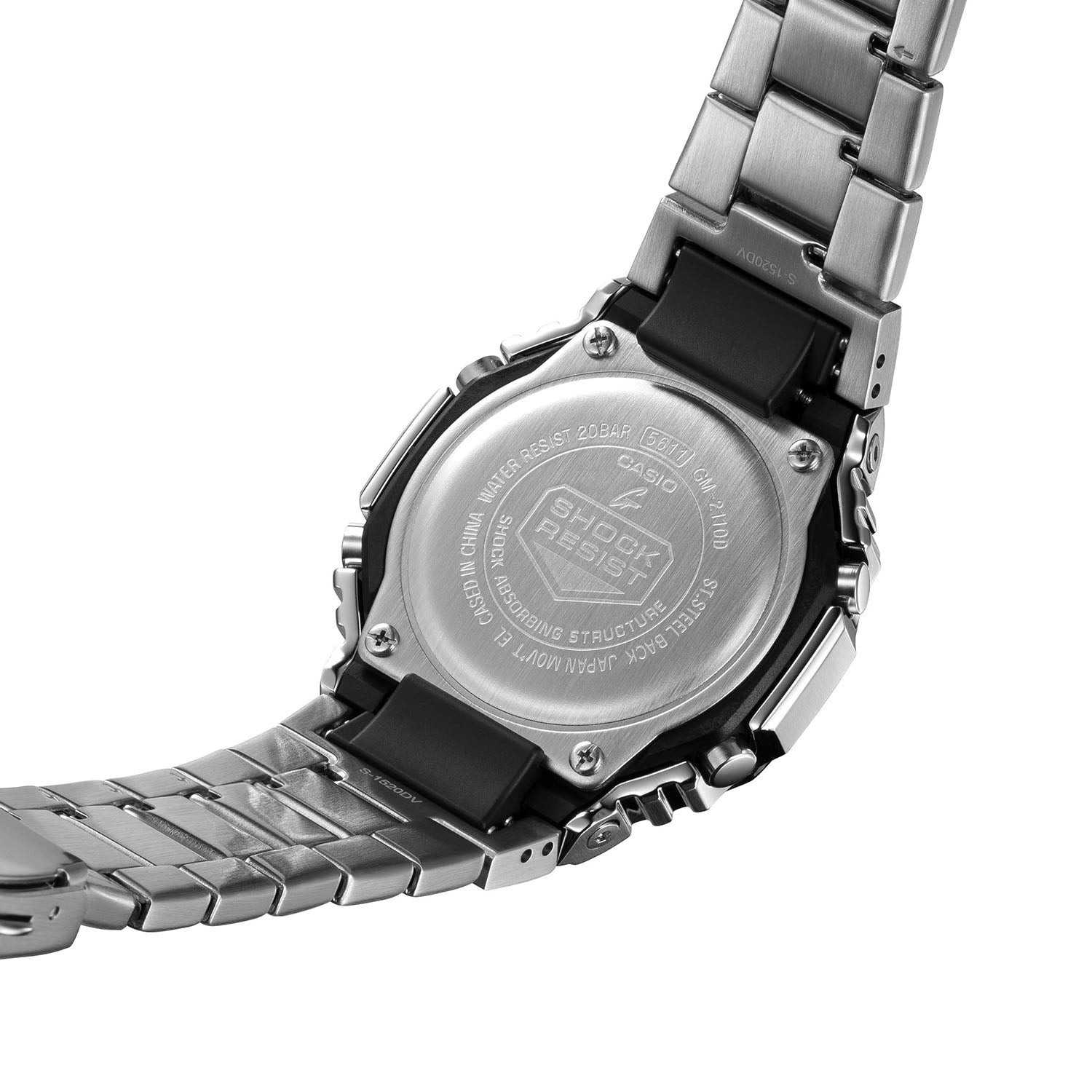 Casio G-SHOCK Metal GM-2110D-2BJF AnaDigital Solar Bluetooth Japan Import