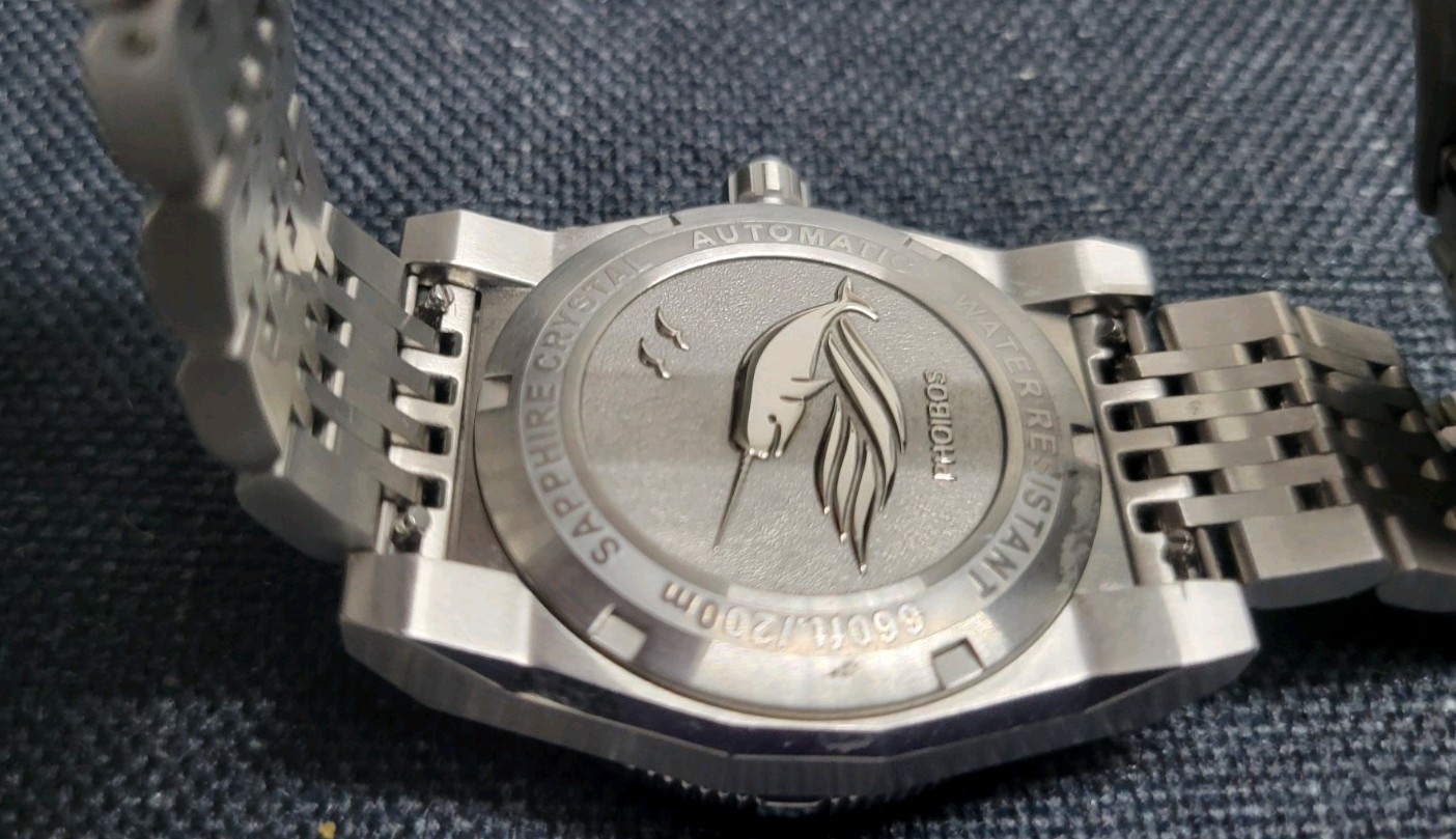 PHOIBOS Narwhal 200M Automatic Diver Watch PY061B Dark Blue Aventurine