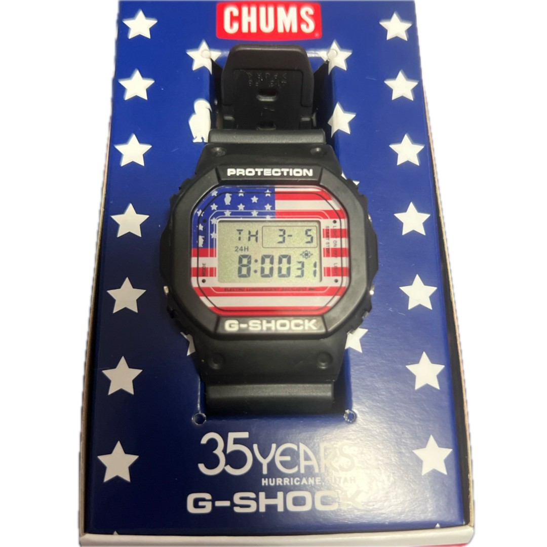 CASIO G-SHOCK DW-5600VT CHUMS 35th Anniversary US Collaboration Watch Used Japan