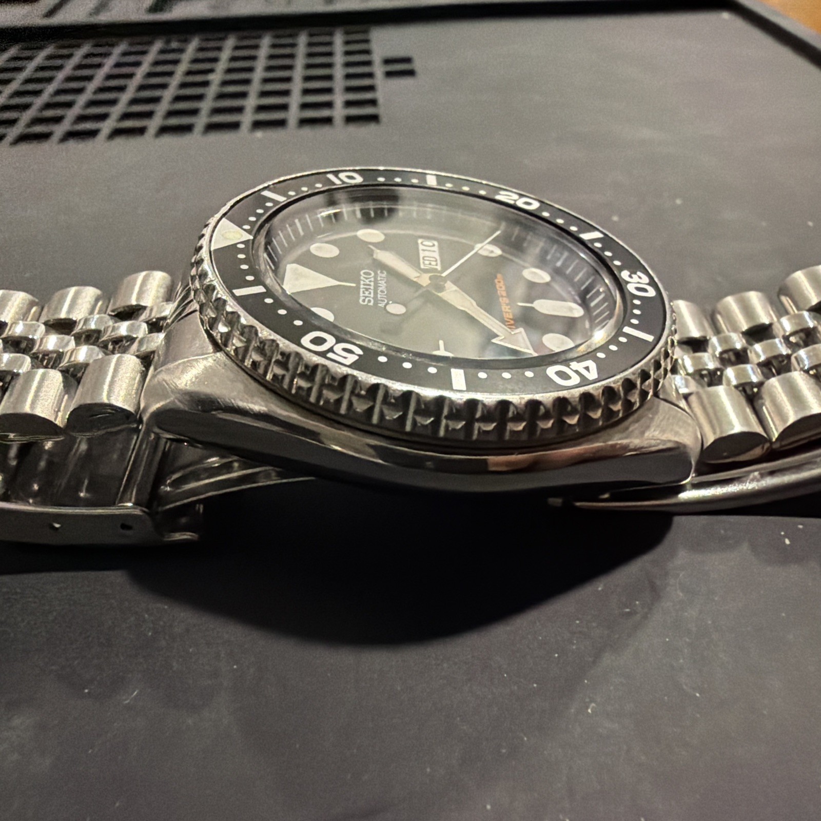 SEIKO SCUBA DIVERS SKX007 DAY/DATE AUTO MENS WATCH 7S26-0020
