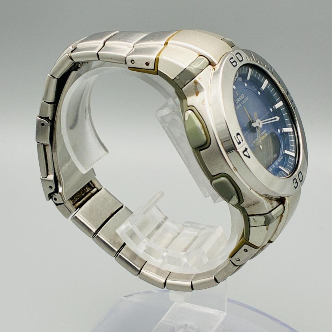 [Working Condition] Casio Wave Ceptor WVA-310Q Radio-Controlled Solar Watch, Blu