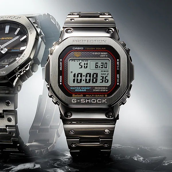 Casio G-Shock GMW-B5000D-1CJF Full Metal Solar Bluetooth Watch Japan