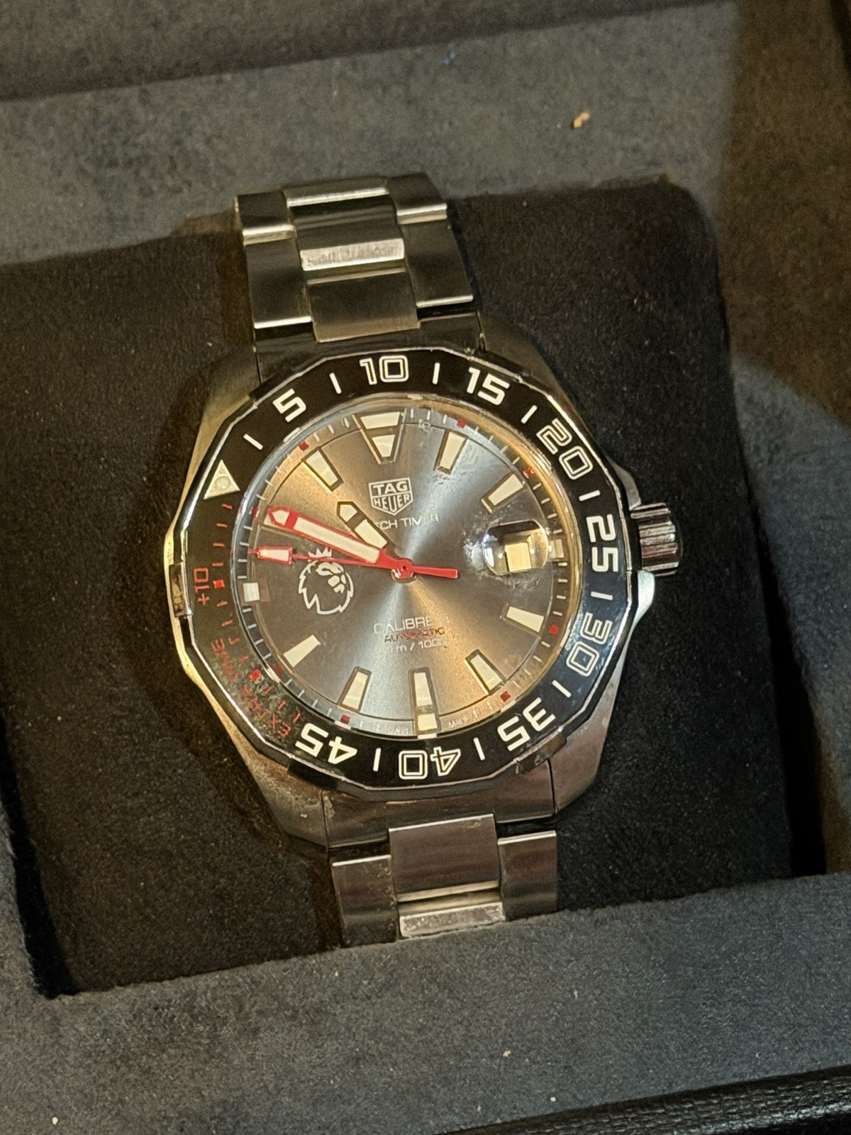 TAG HEUER Aquaracer Caliber 5 WAY201D Premier League Edition Automatic Watch