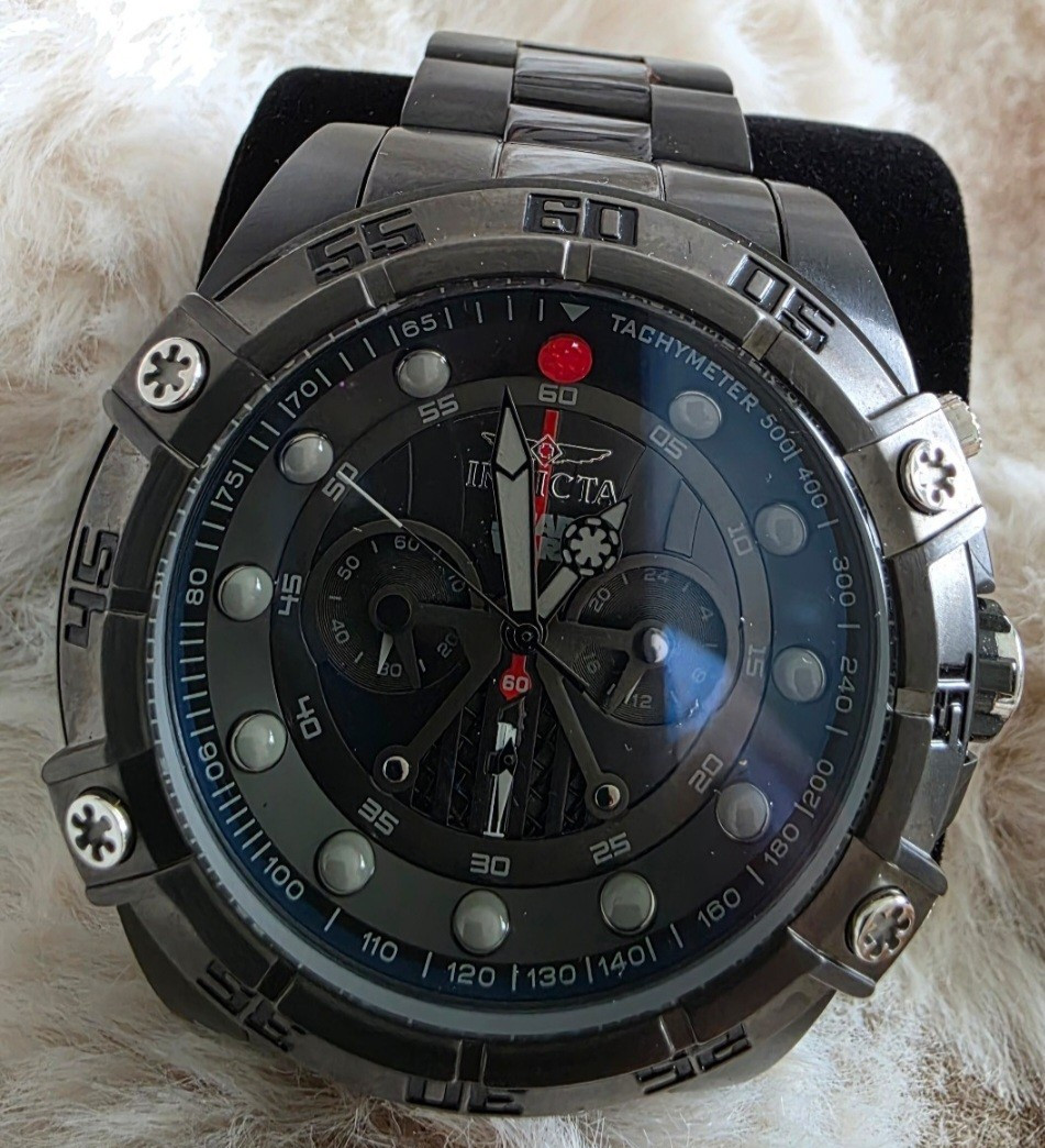 Invicta Limited Edition Star Wars Darth Vader Men’s 52mm+ Quartz Chrono