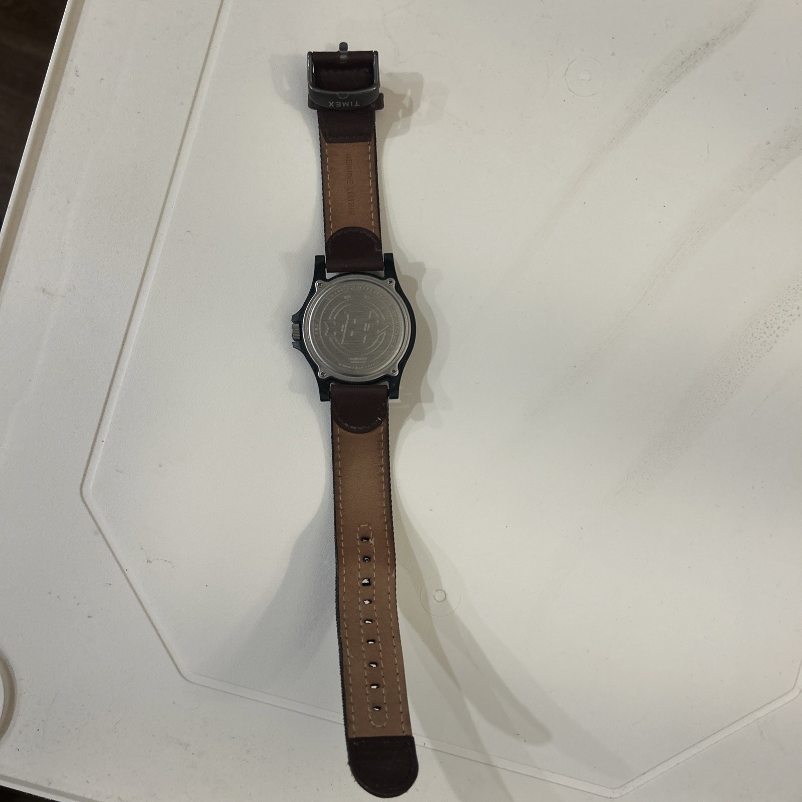 Timex Expedition Men TW4B8200 Field Indiglo Leather Quartz 42mm (Used)