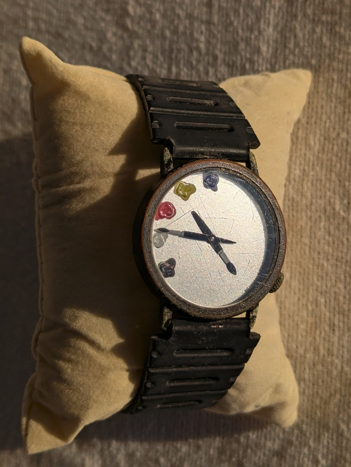 AKTO J-C Mareschal Besancon Made in France Quartz Women’s Watch, Art Pallette