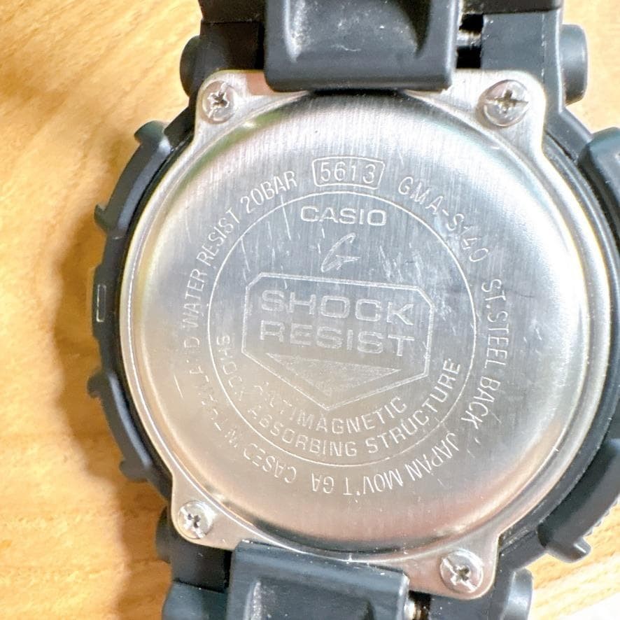 Excellent working condition CASIO G-SHOCK men’s watch GMA-S140-1AJR