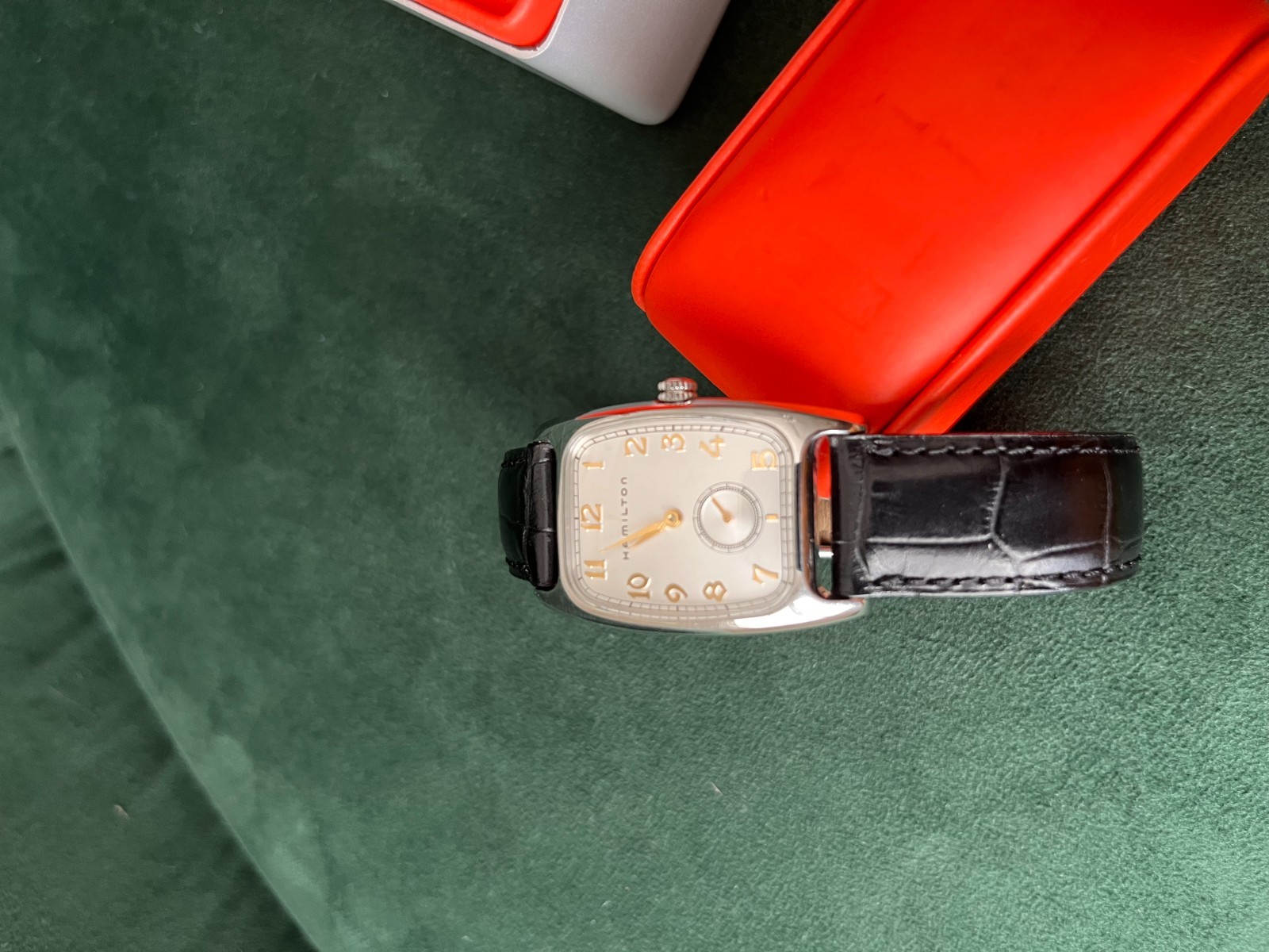 Hamilton Boulton “Big Boulton” H134110 Watch, Complete Set