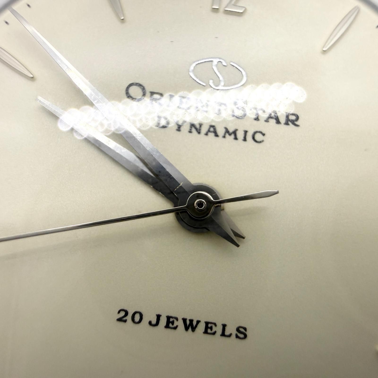 ORIENT ORIENT STAR Dynamic 55th Anniversary Model 20 Jewels Ivory Manual Wind Me