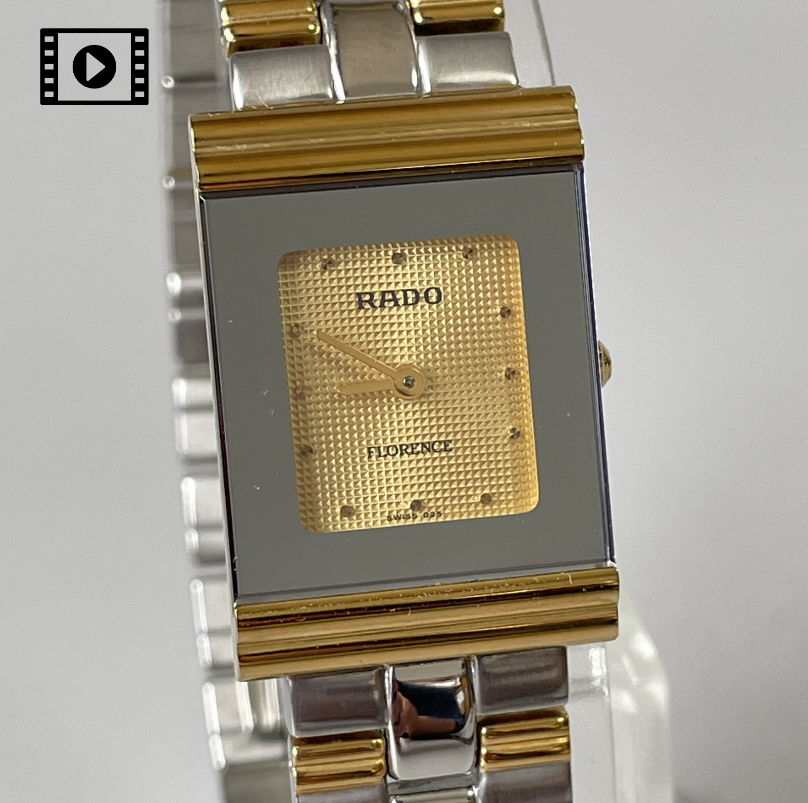 Rado Florence 963.3682.2 [US Stock] Vintage Sapphire Crystal Womens Watch N.Mint