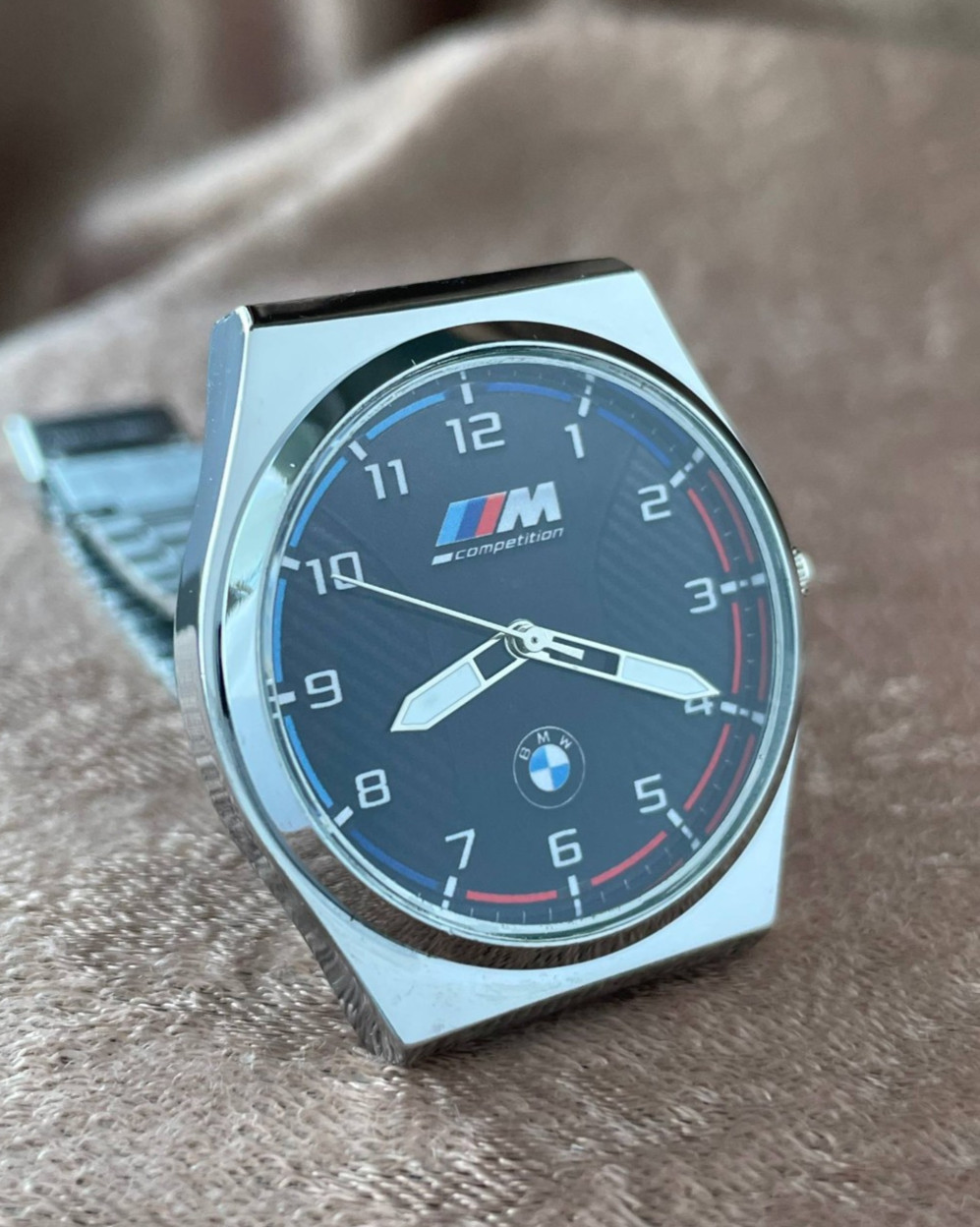 BMW M Competition, handmade watch, quartz movement, BMW M Competition