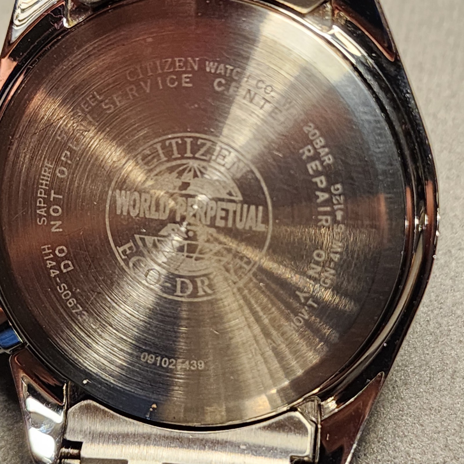Citizen CB0020-50E Eco-Drive Stainless Steel Perpetual A-T Men’s Watch – Silver