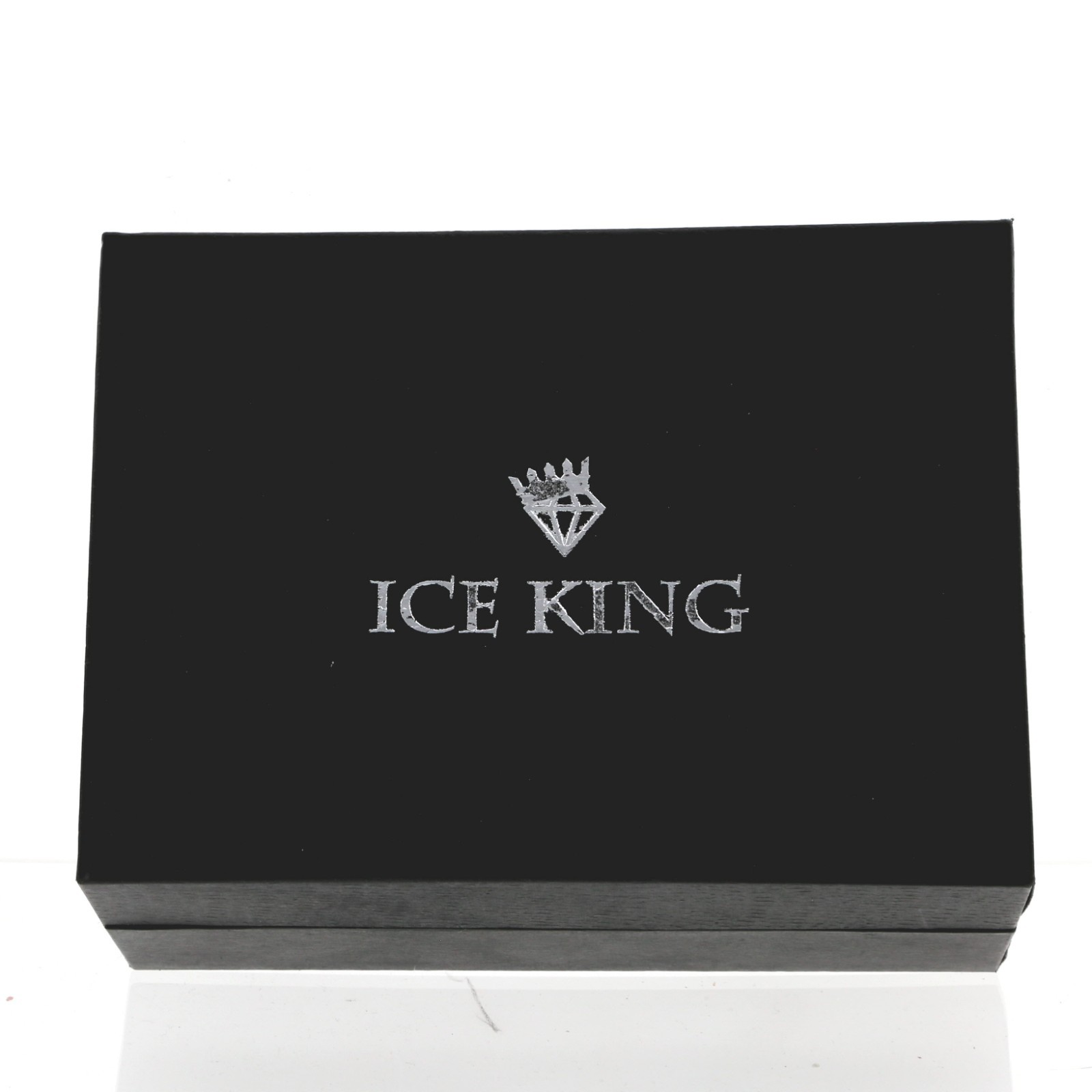 Ice King Gun Finish With Silicone Bullet Band & Interchangeable Bezel Watch Set