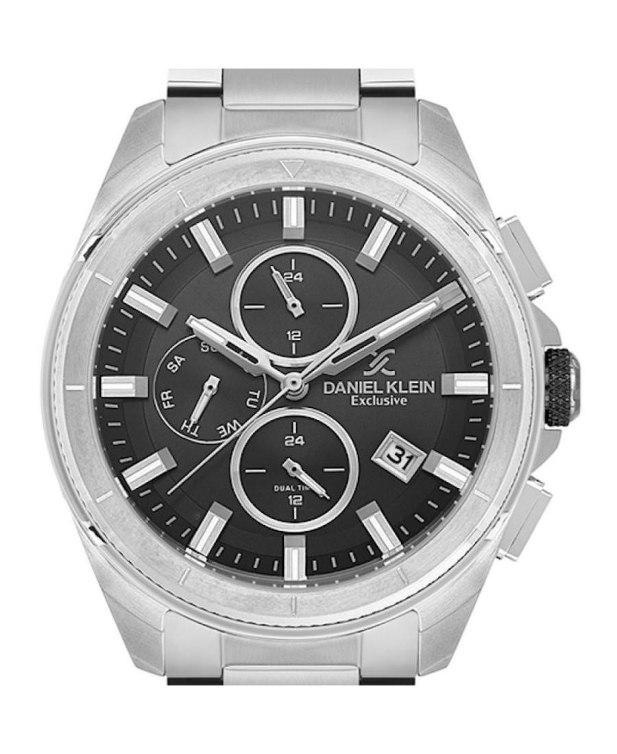 DANIEL KLEIN Men Analog Quartz Casual Watch Classic Dress Black Dial Waterproof