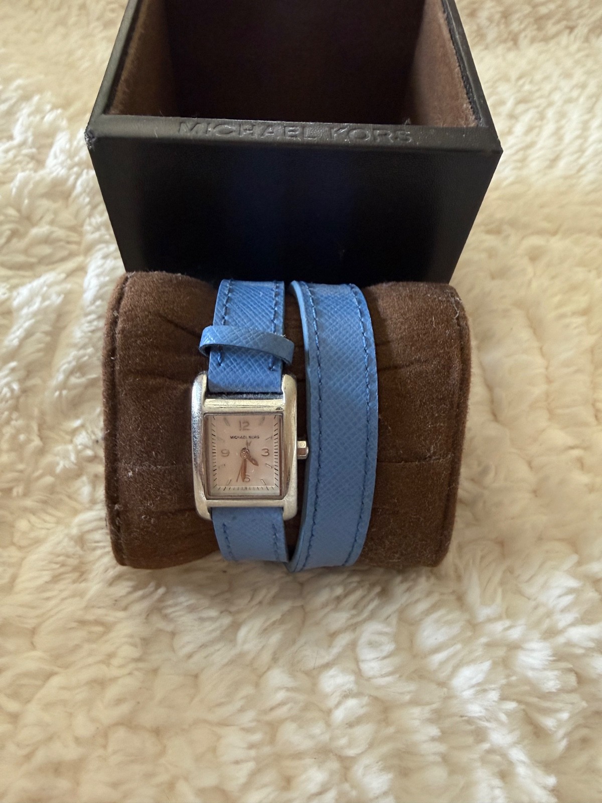 michael kors watch women blue